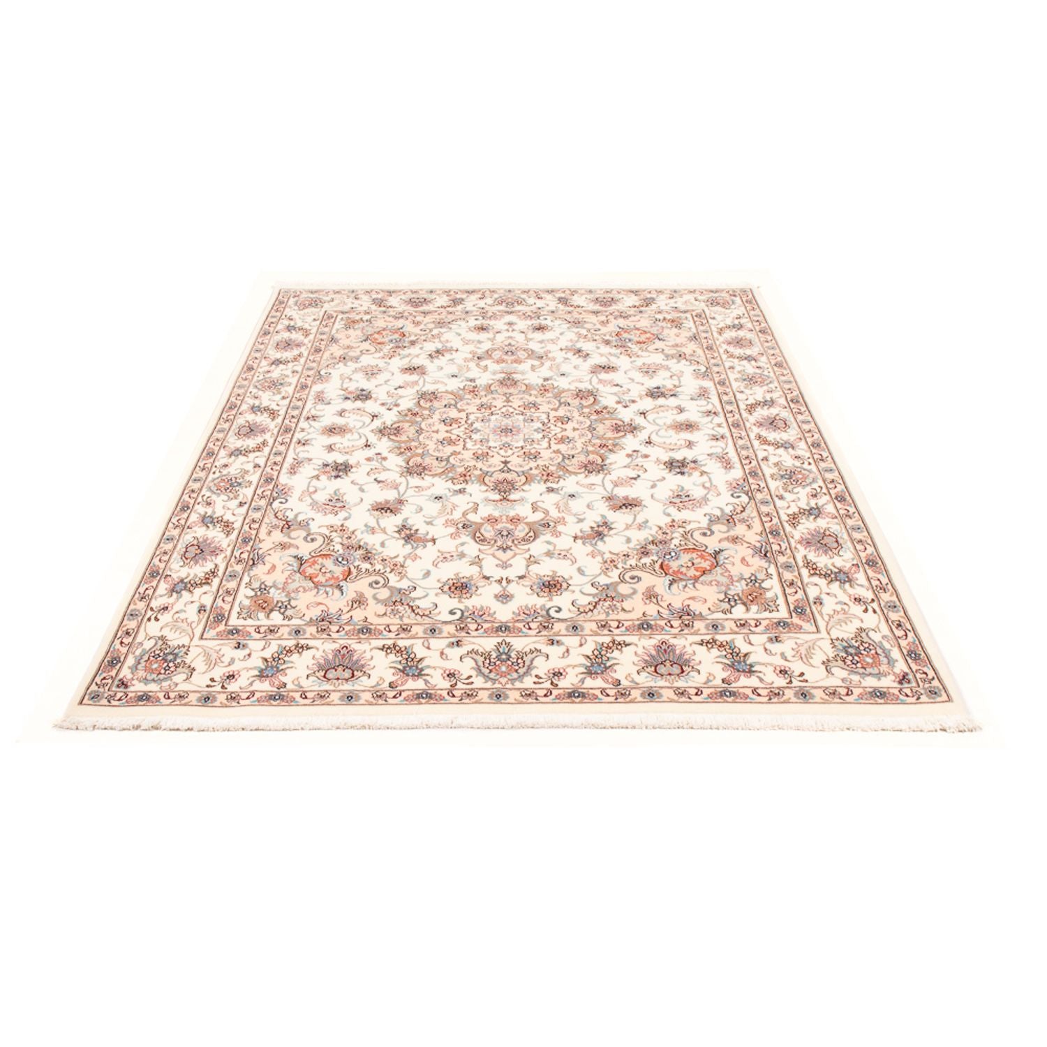 Perserteppich - Täbriz - Royal - 197 x 152 cm - creme