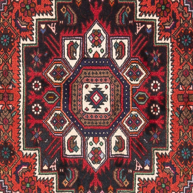 Perserteppich - Nomadic - 127 x 83 cm - rot