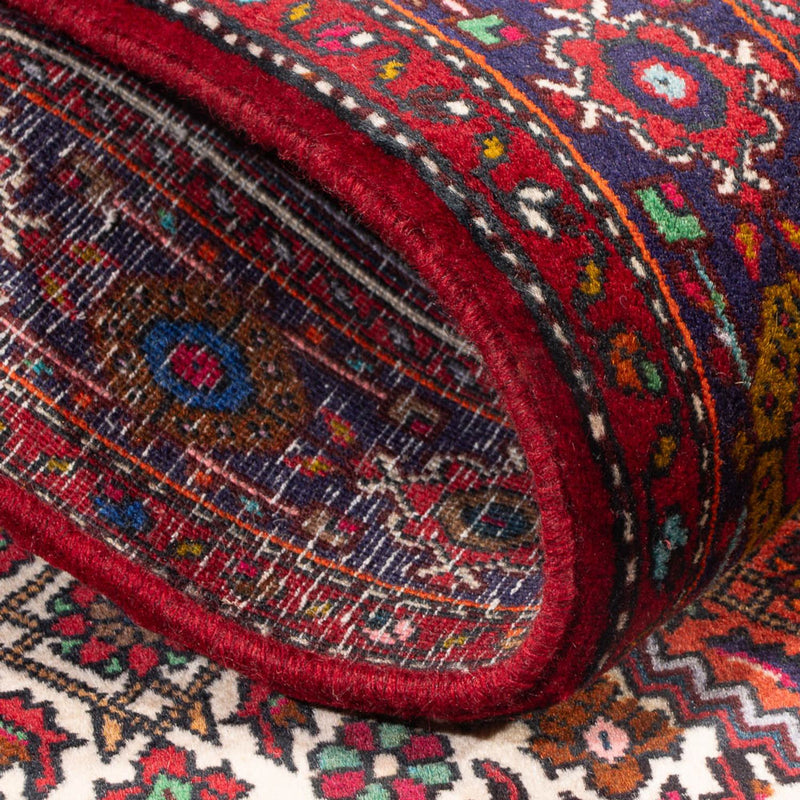 Perserteppich - Nomadic - 127 x 83 cm - rot