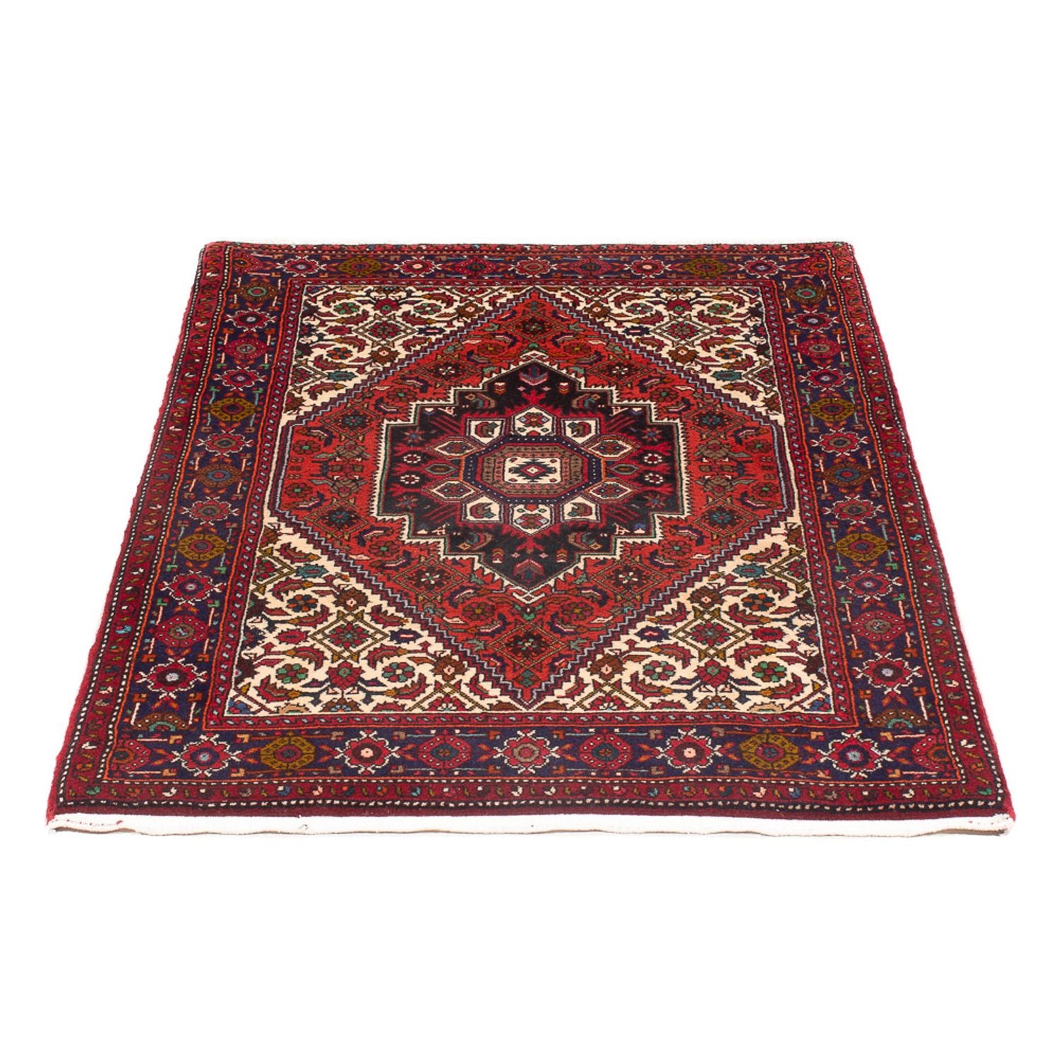Perserteppich - Nomadic - 127 x 83 cm - rot