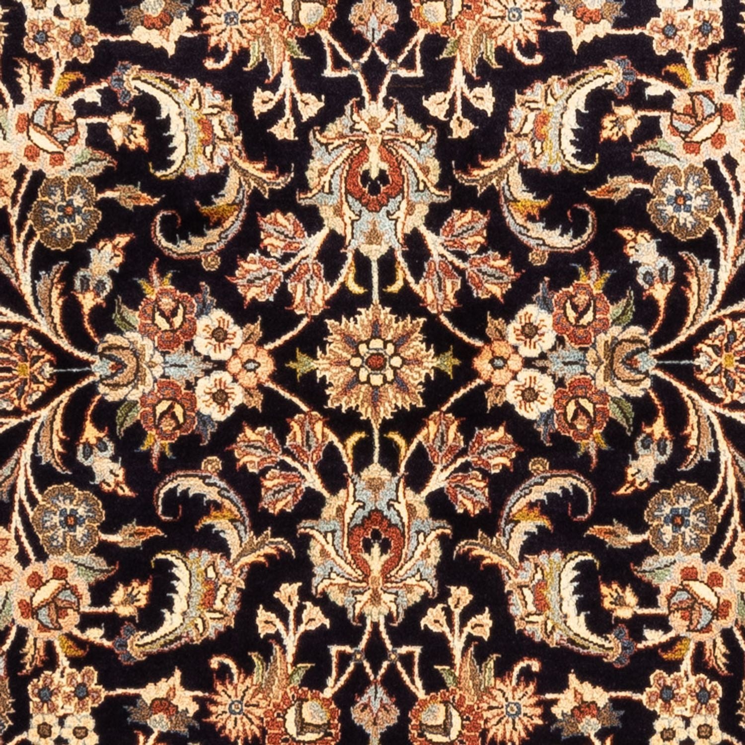 Perserteppich - Classic quadratisch  - 217 x 196 cm - dunkelbeige