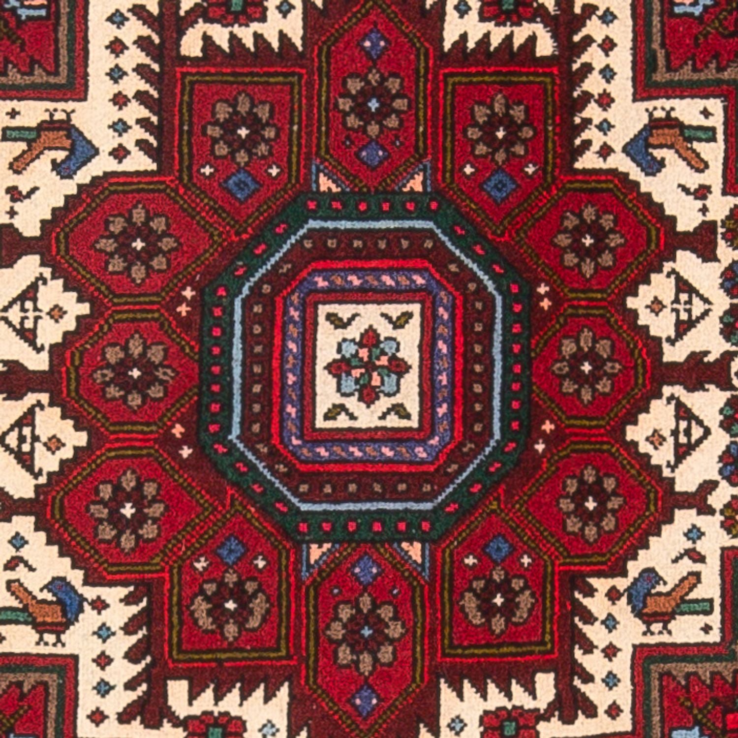 Perserteppich - Nomadic - 122 x 78 cm - creme