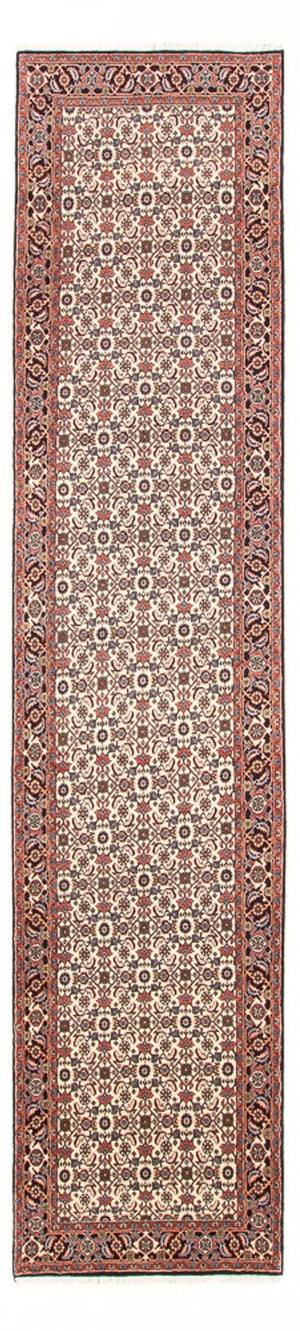 Läufer Perser - Bidjar - 383 x 85 cm - creme