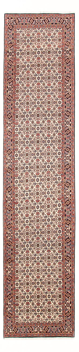 Läufer Perser - Bidjar - 383 x 85 cm - creme