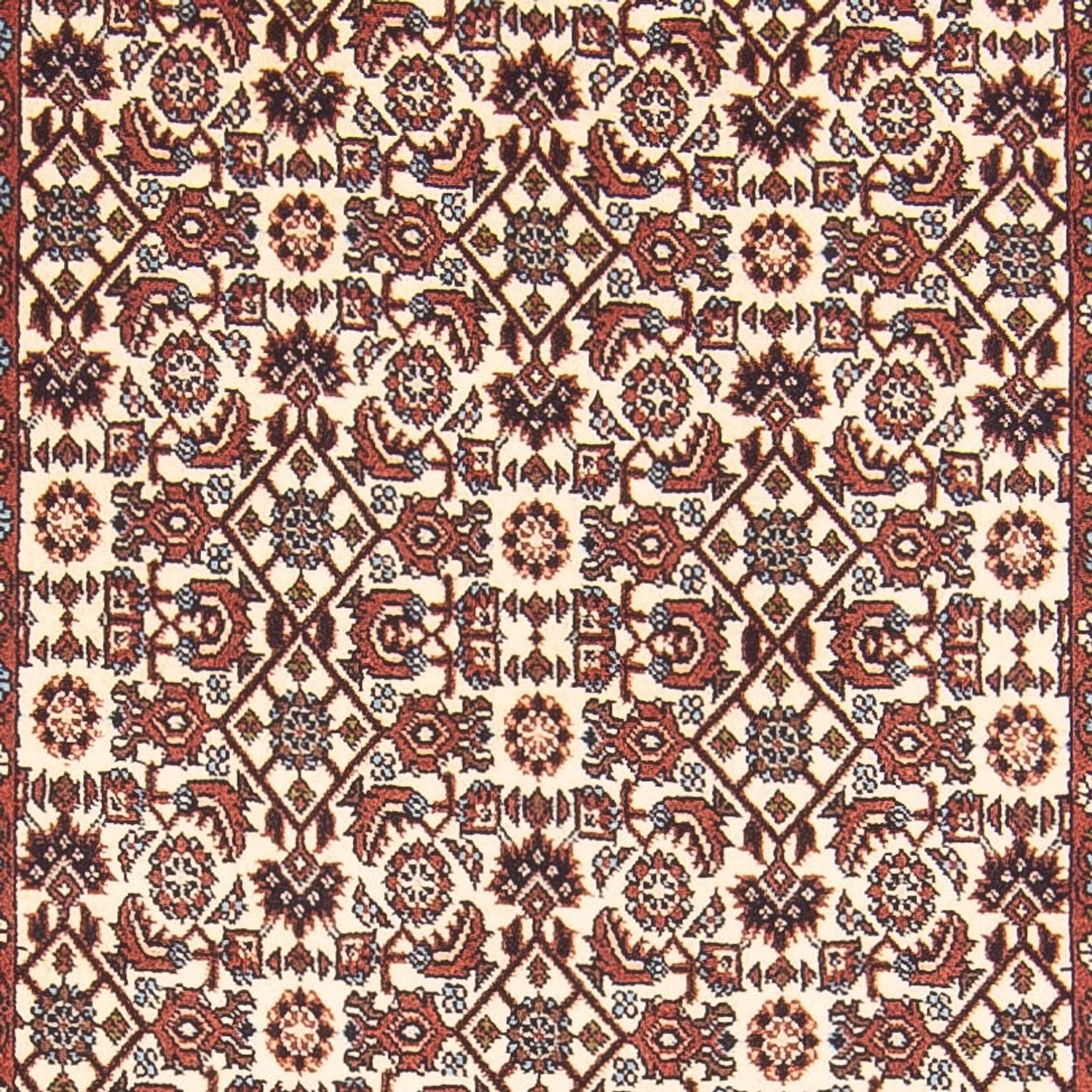 Läufer Perser - Bidjar - 397 x 85 cm - creme