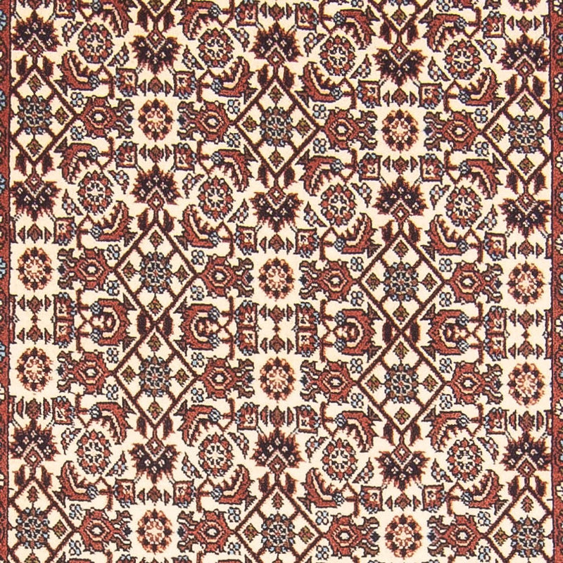 Läufer Perser - Bidjar - 397 x 85 cm - creme