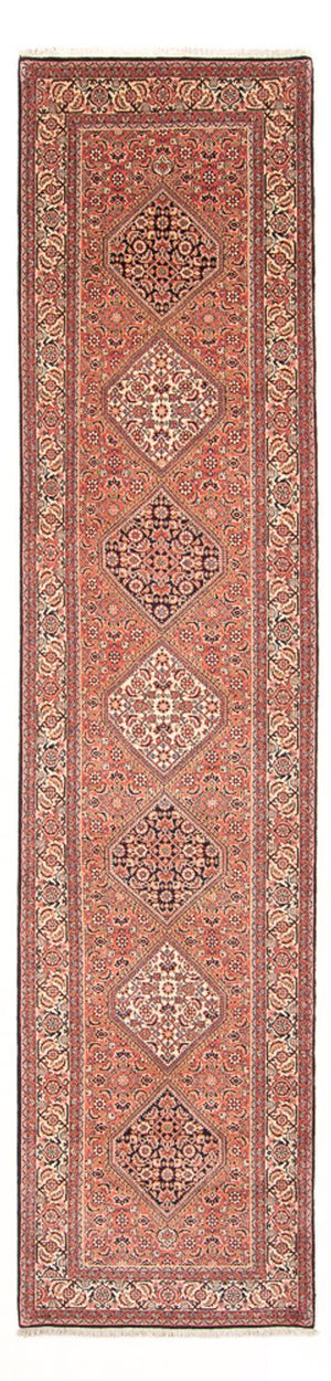 Läufer Perser - Bidjar - 381 x 89 cm - rot