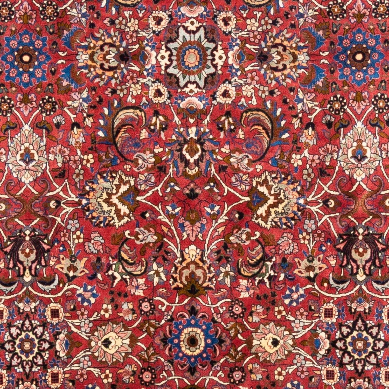 Perserteppich - Bidjar - Royal - 246 x 197 cm - bordeauxrot