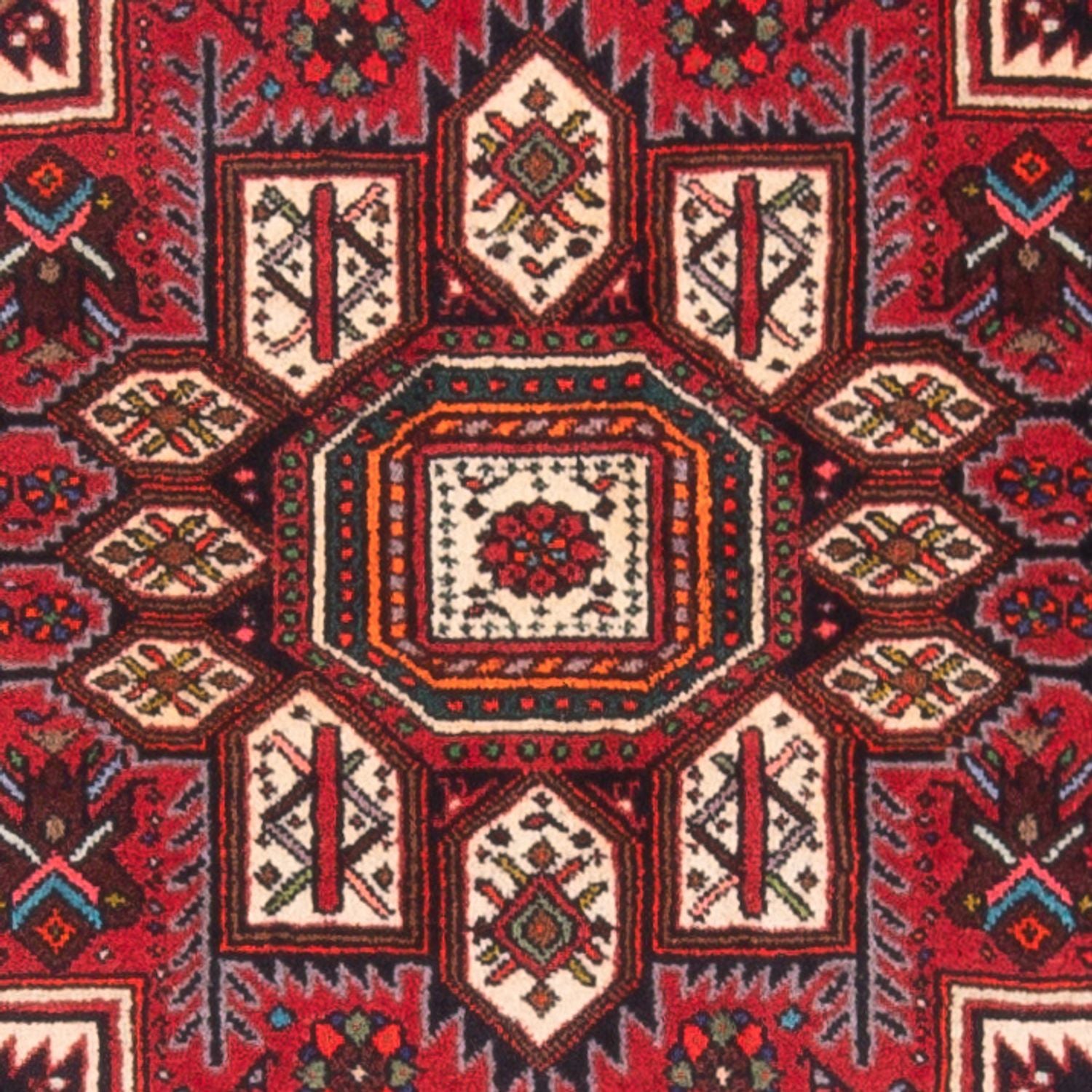 Perserteppich - Nomadic - 130 x 75 cm - rot