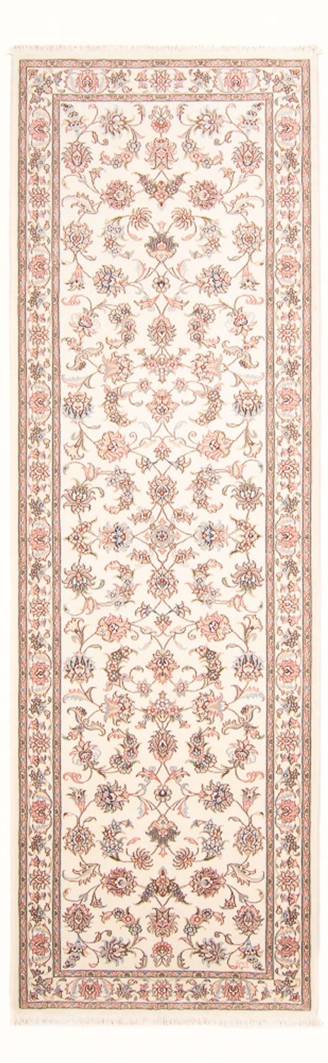 Läufer Perser - Täbriz - Royal - 298 x 91 cm - creme