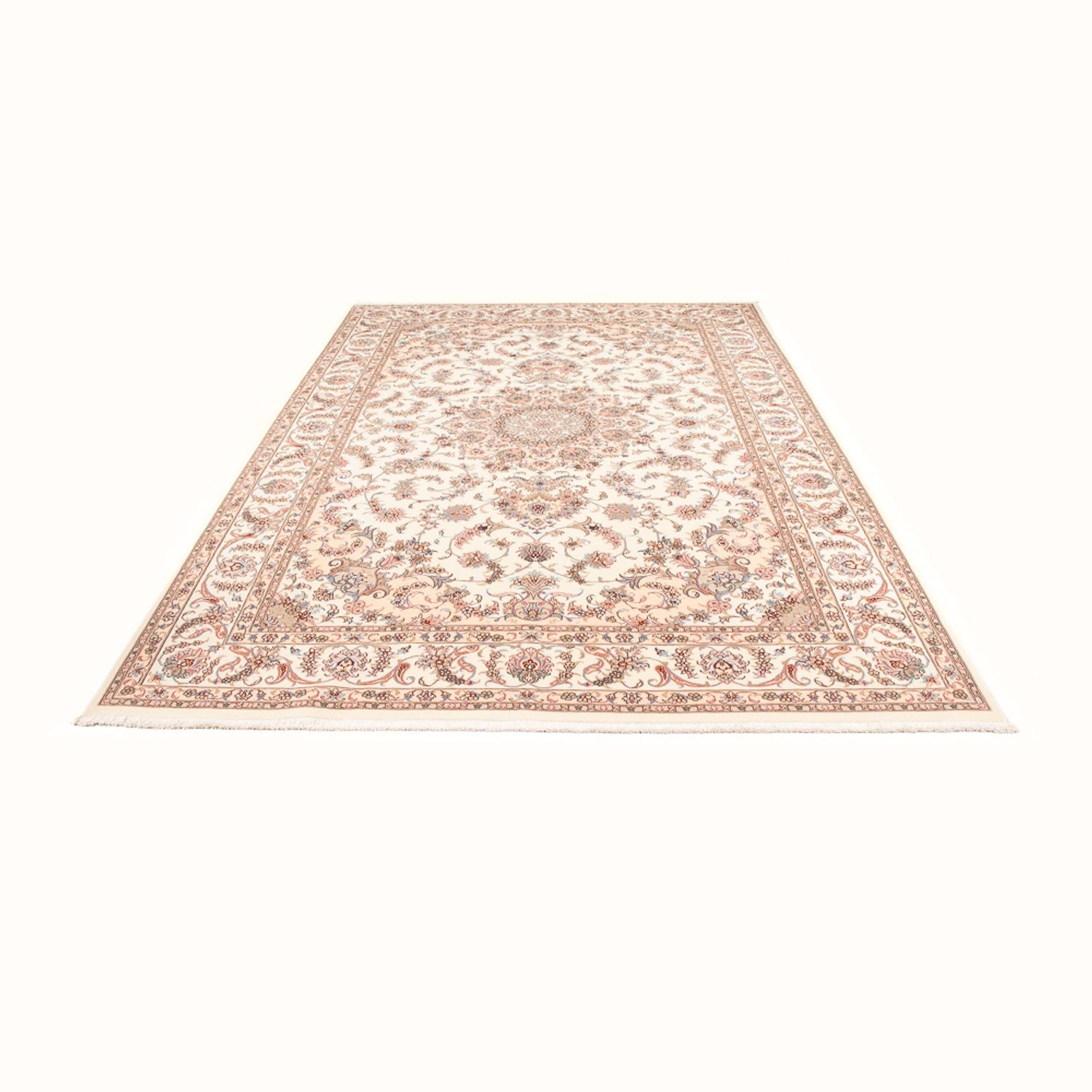 Perserteppich - Täbriz - Royal - 297 x 195 cm - creme