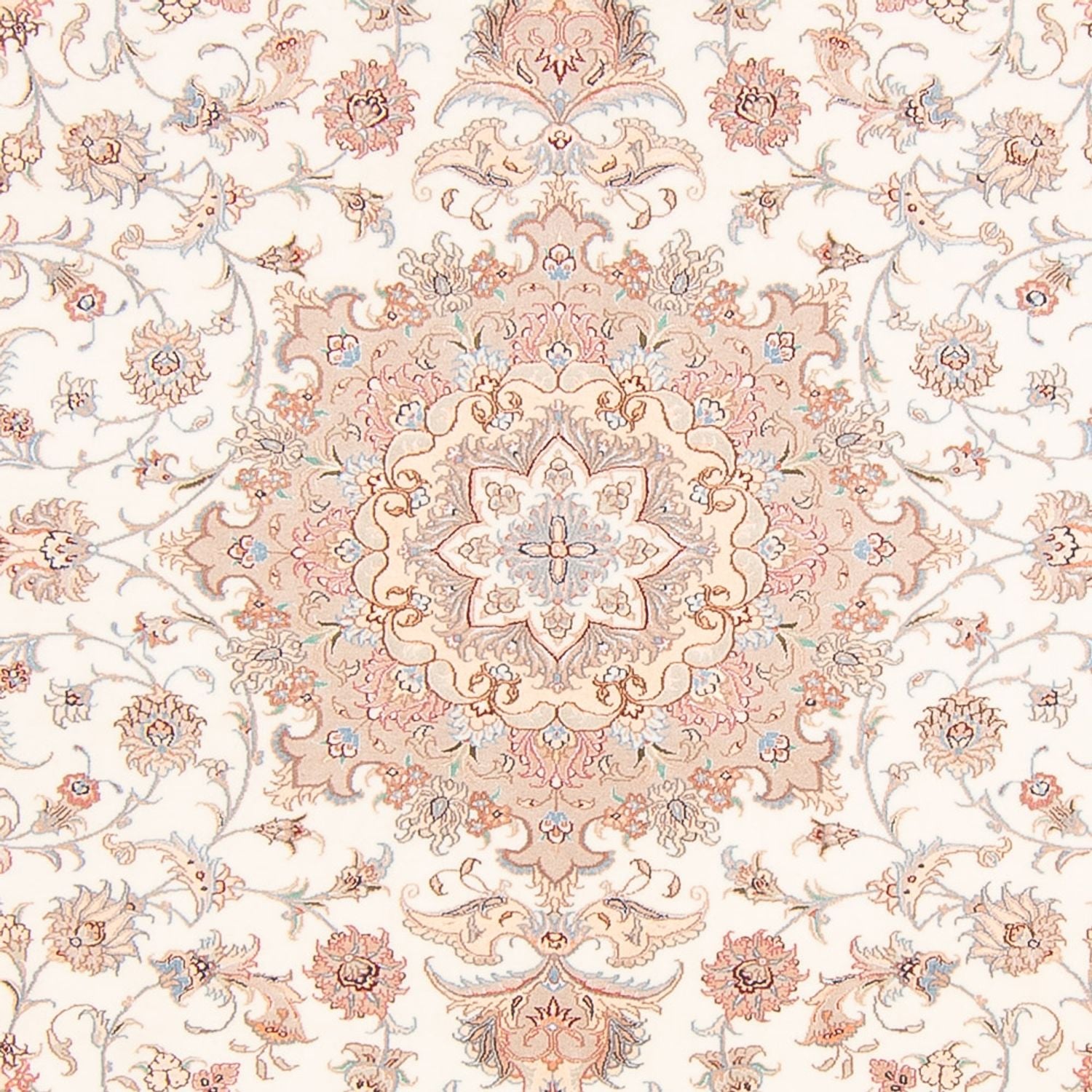 Perserteppich - Täbriz - Royal - 252 x 198 cm - creme