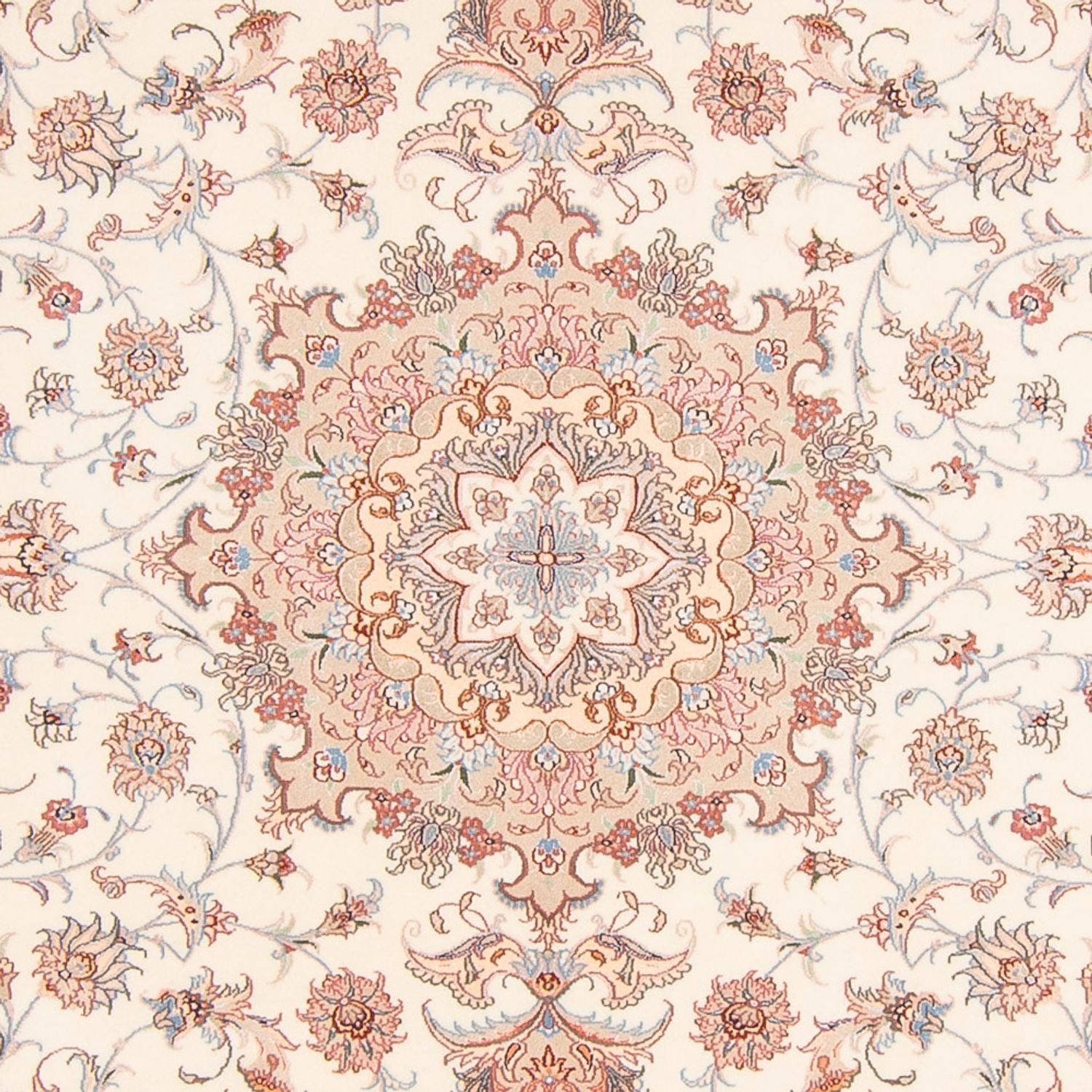 Perserteppich - Täbriz - Royal - 252 x 199 cm - creme