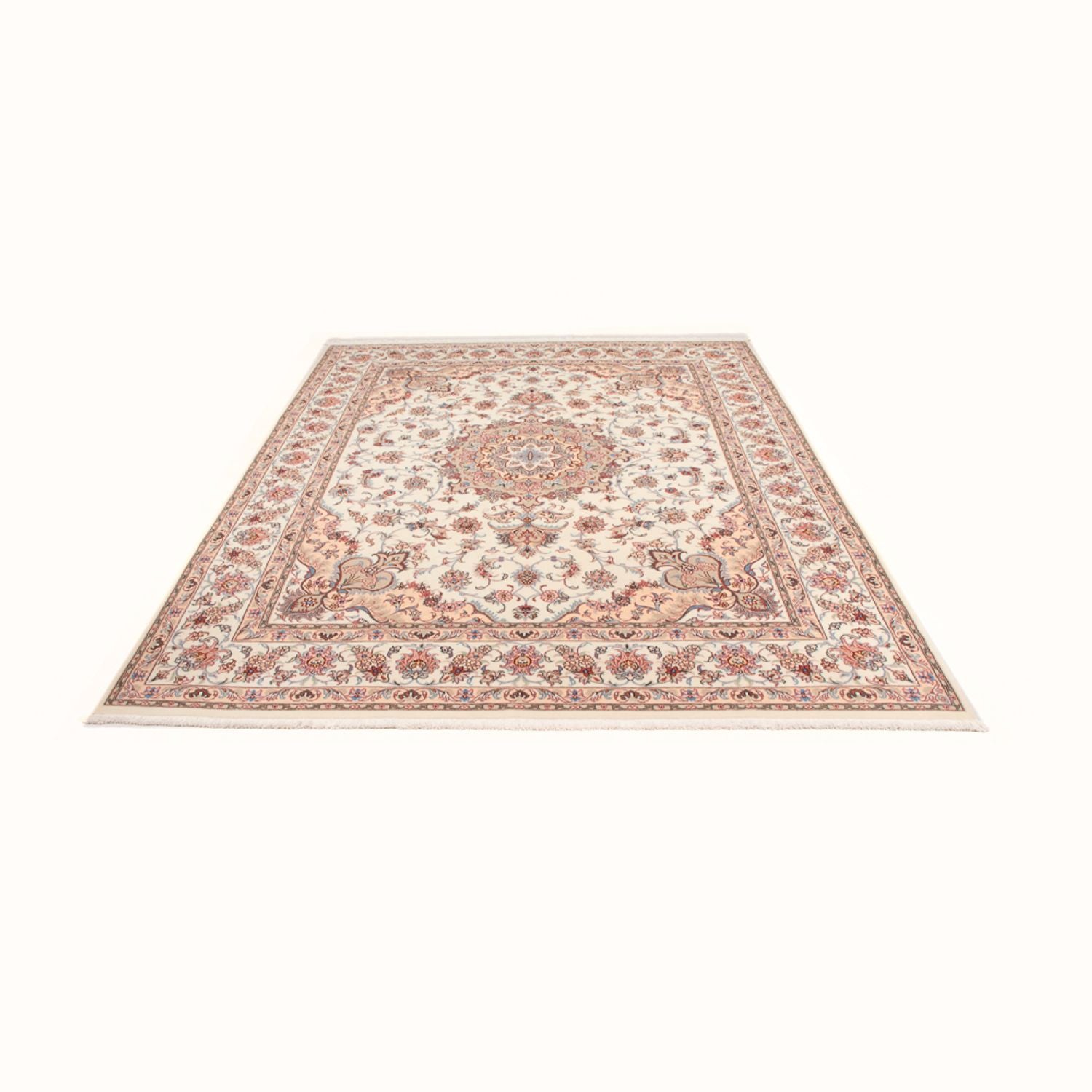 Perserteppich - Täbriz - Royal - 252 x 199 cm - creme