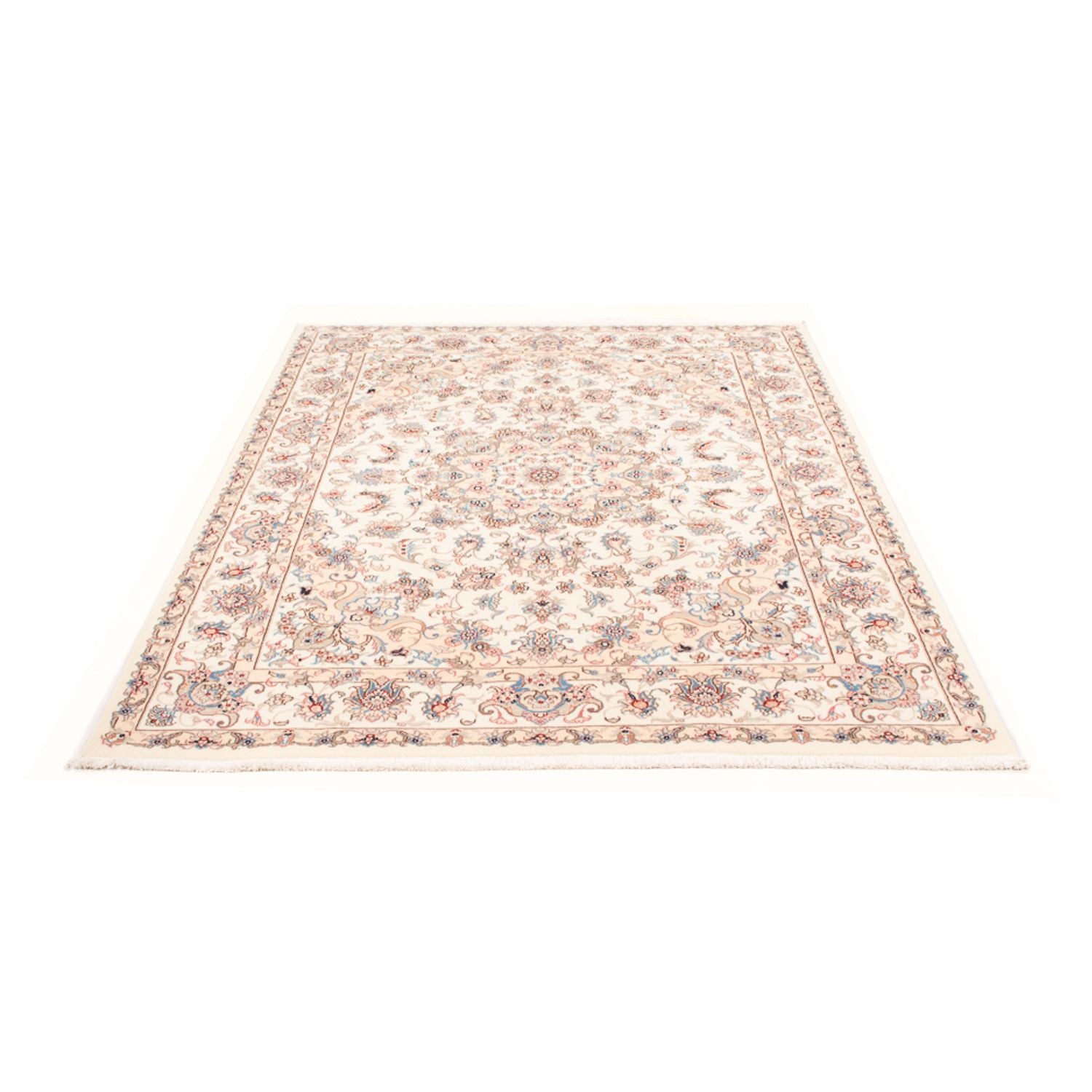 Perserteppich - Täbriz - Royal - 201 x 150 cm - creme