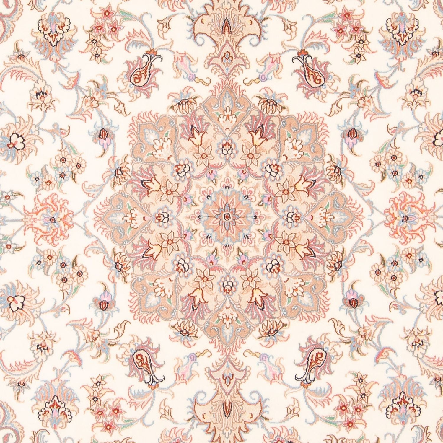 Perserteppich - Täbriz - Royal - 207 x 149 cm - creme