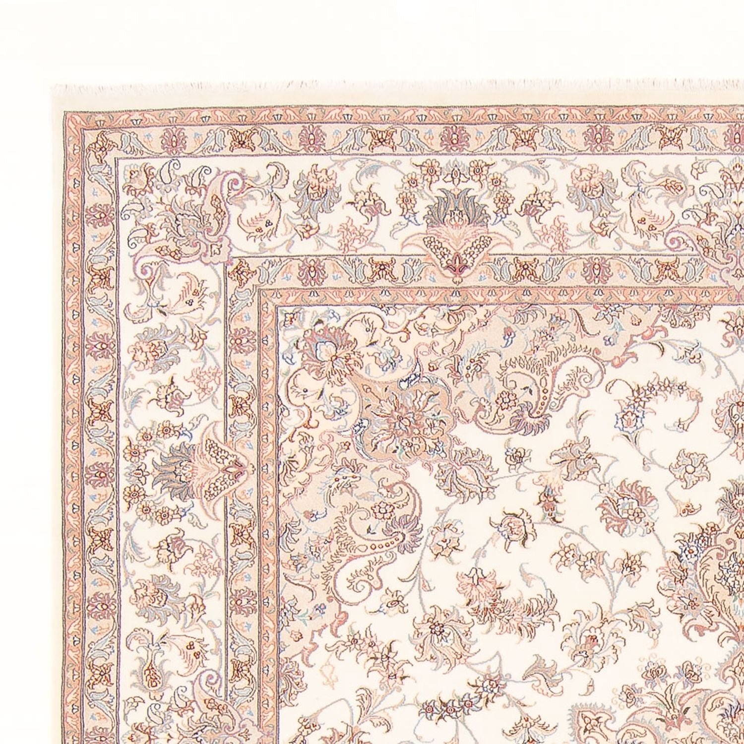 Perserteppich - Täbriz - Royal - 300 x 245 cm - creme