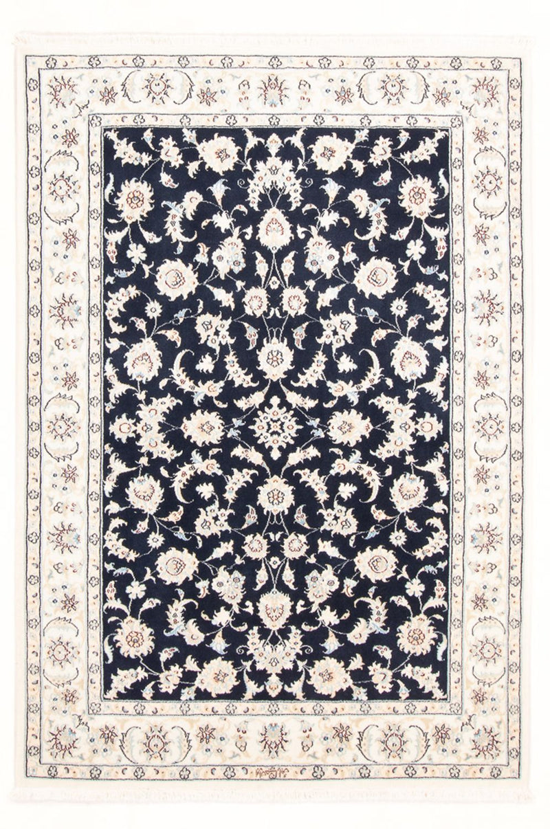 Perserteppich - Nain - Royal - 175 x 120 cm - dunkelblau