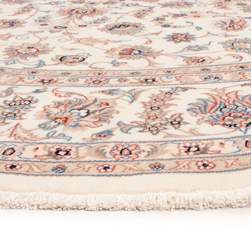 Perserteppich - Täbriz - Royal rund  - 250 x 250 cm - creme