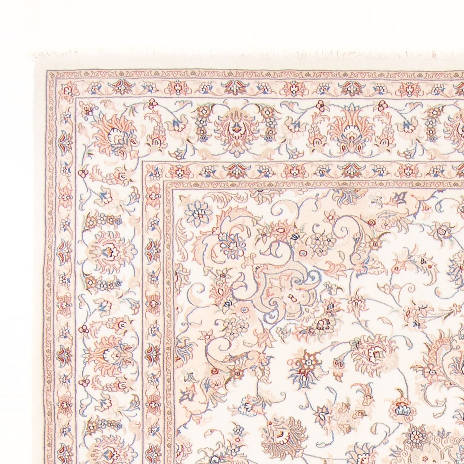 Perserteppich - Täbriz - Royal - 248 x 197 cm - creme