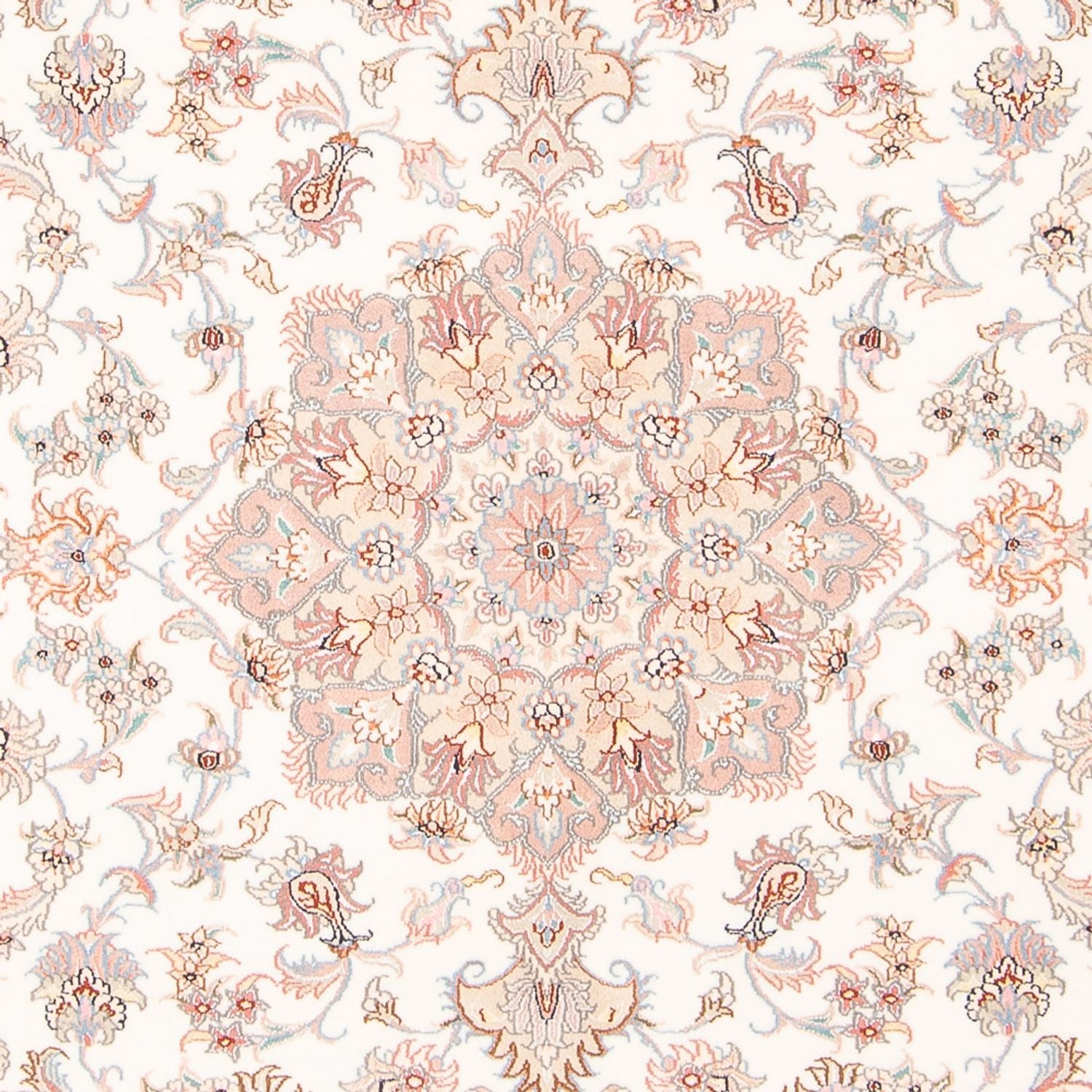 Perserteppich - Täbriz - Royal - 198 x 152 cm - creme