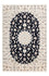 Perserteppich - Nain - Premium - 176 x 119 cm - dunkelblau