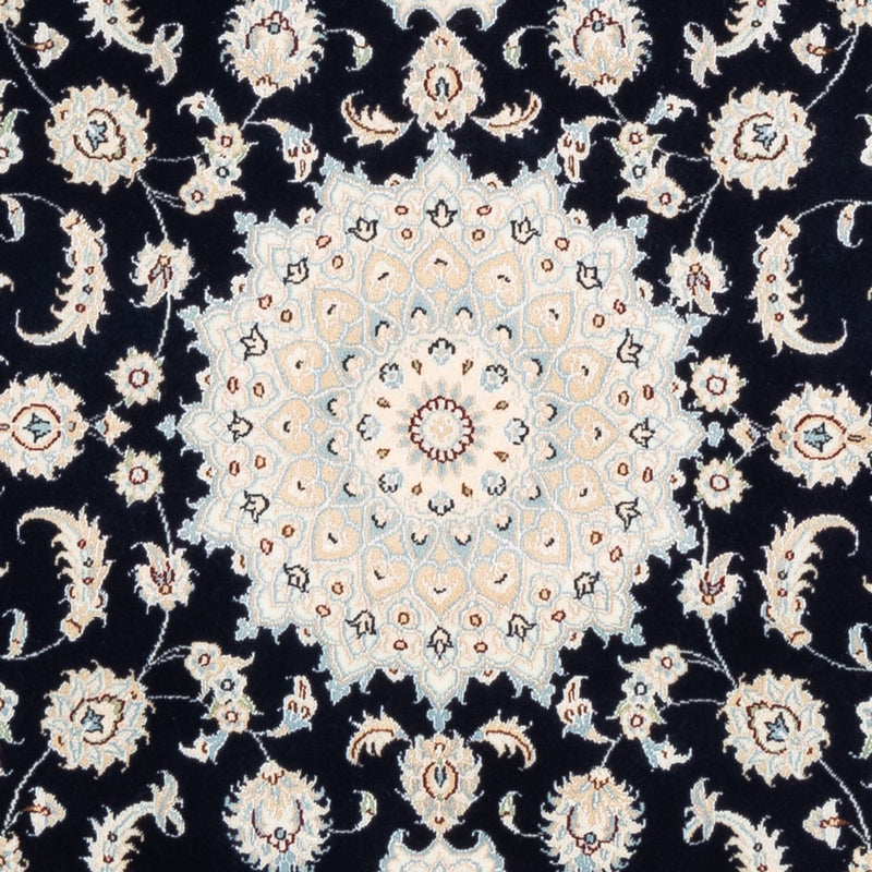 Perserteppich - Nain - Premium - 176 x 119 cm - dunkelblau