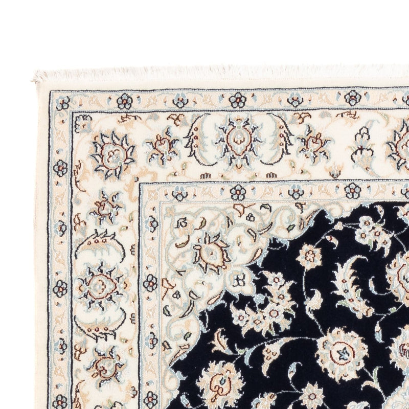 Perserteppich - Nain - Premium - 176 x 119 cm - dunkelblau