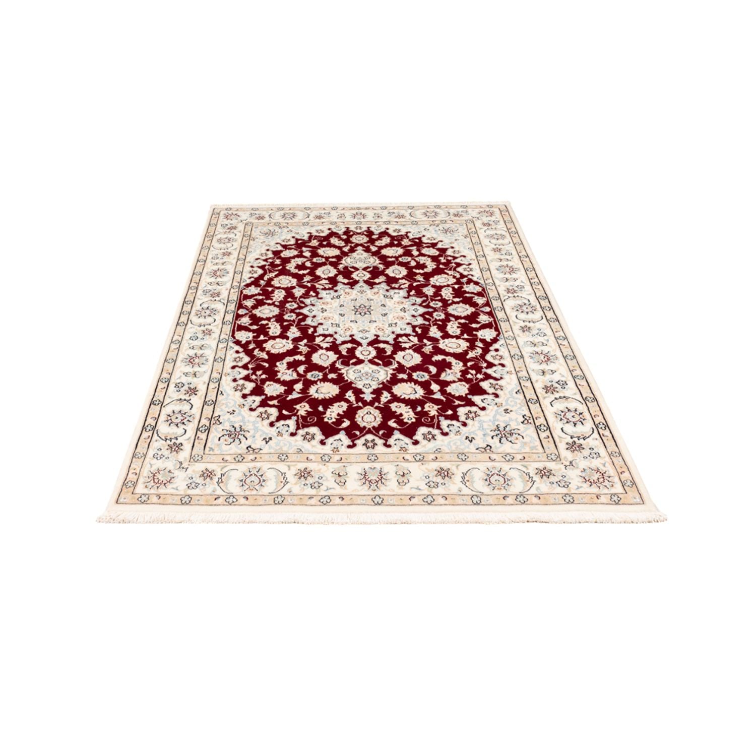 Perserteppich - Nain - Premium - 178 x 122 cm - rot