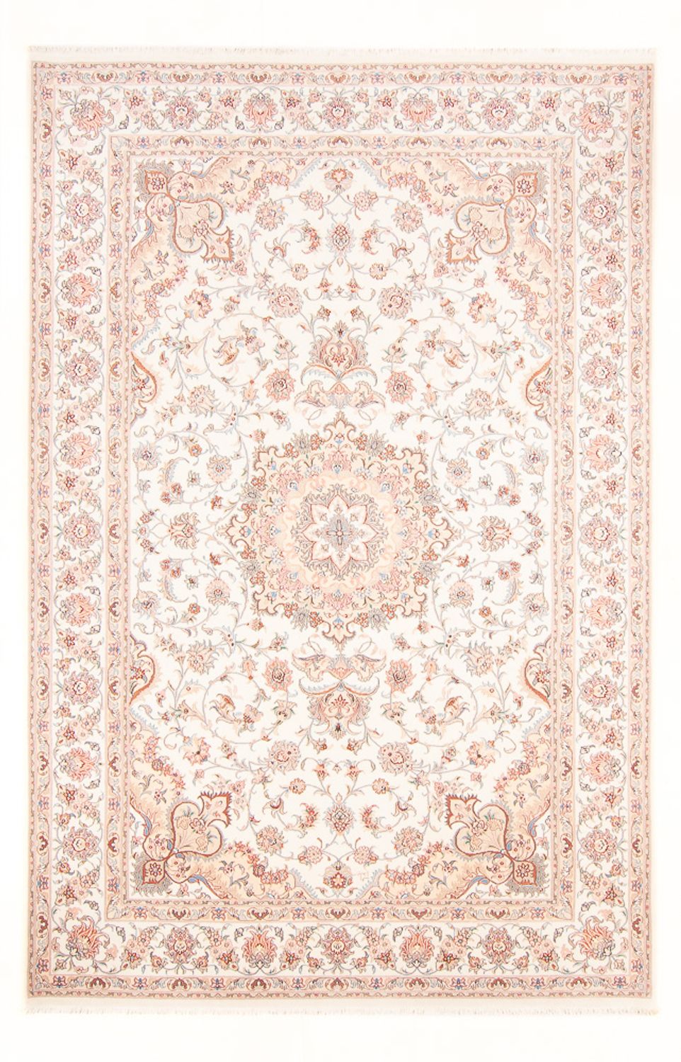 Perserteppich - Täbriz - Royal - 305 x 198 cm - creme