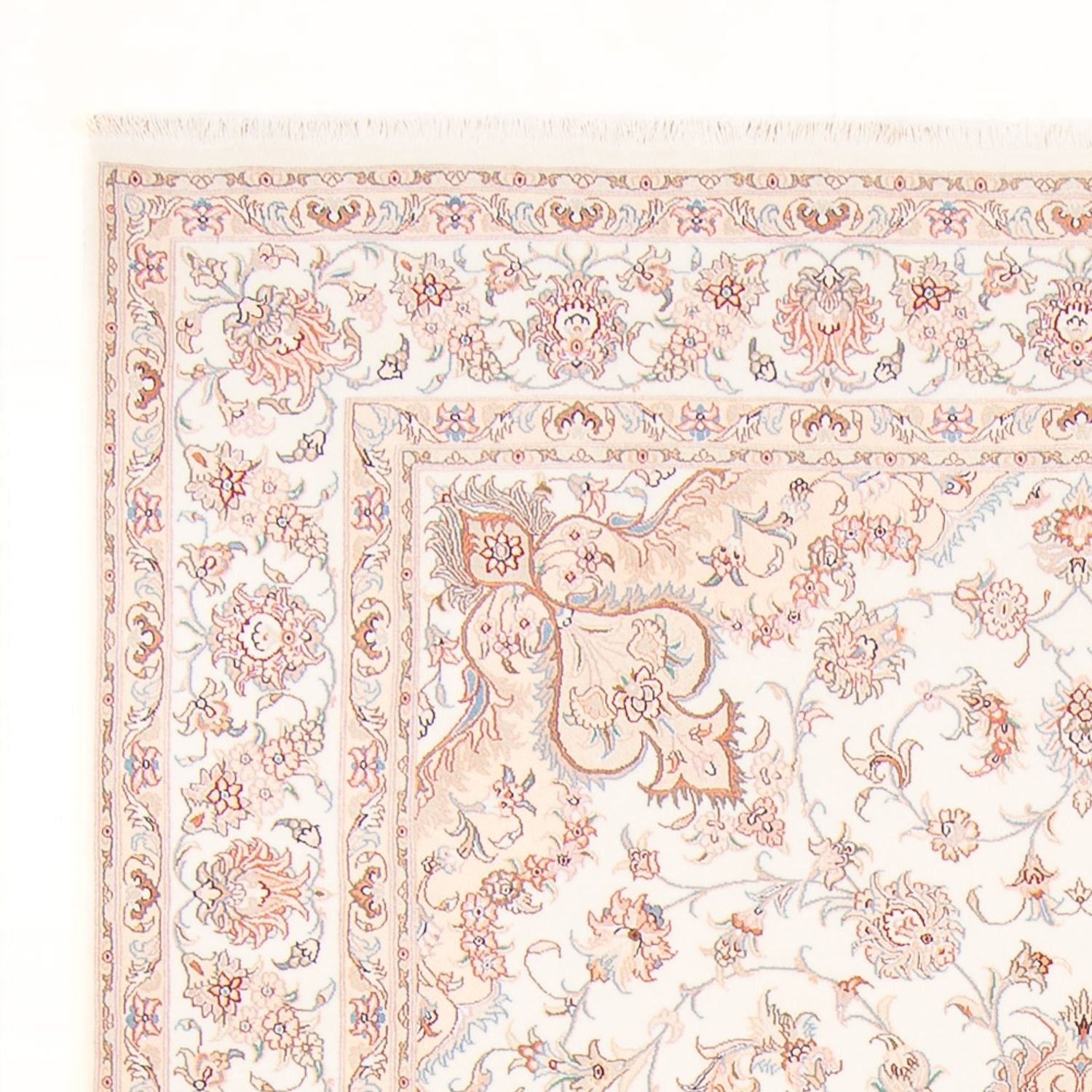 Perserteppich - Täbriz - Royal - 305 x 198 cm - creme