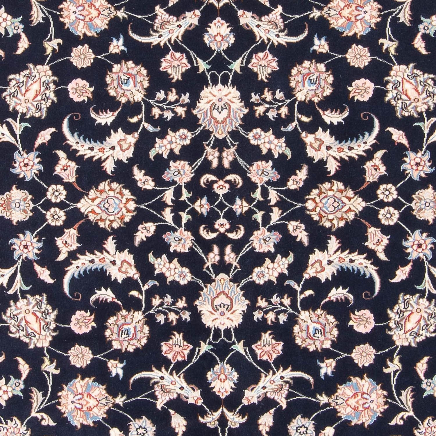 Perserteppich - Täbriz - Royal - 201 x 153 cm - dunkelblau