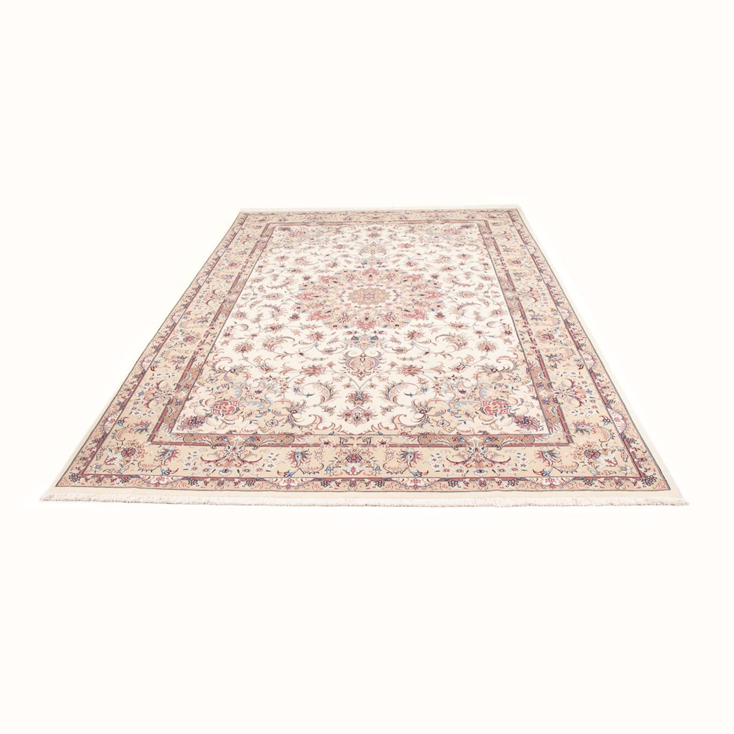 Perserteppich - Täbriz - Royal - 297 x 198 cm - creme