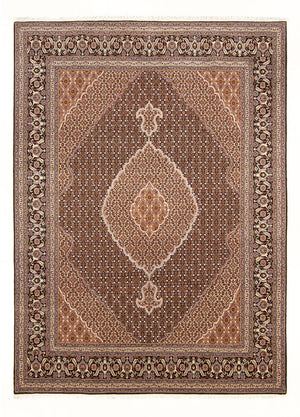 Perserteppich - Täbriz - Royal - 294 x 204 cm - dunkelblau