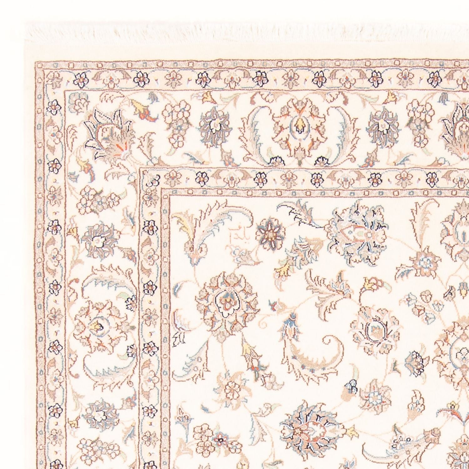 Perserteppich - Täbriz - Royal - 209 x 149 cm - creme