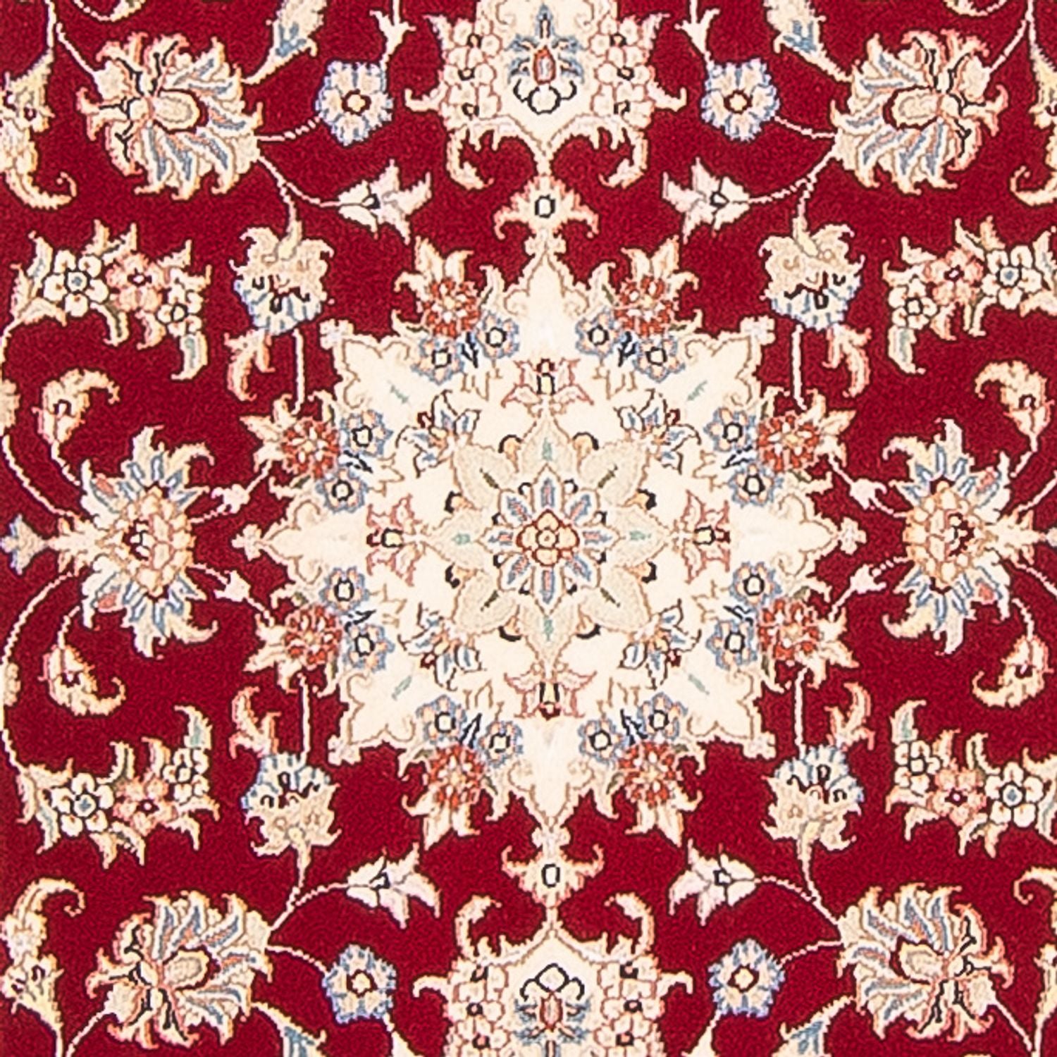 Läufer Perser - Täbriz - Royal - 305 x 80 cm - rot