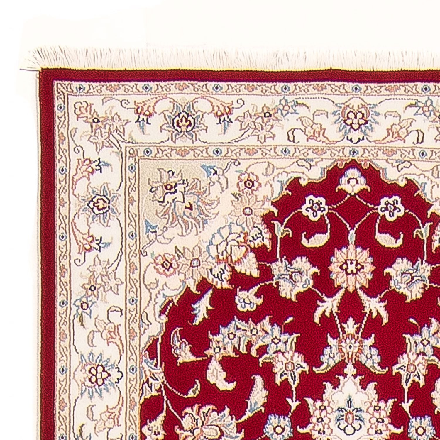 Läufer Perser - Täbriz - Royal - 305 x 80 cm - rot