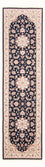 Läufer Perser - Täbriz - Royal - 295 x 81 cm - dunkelblau