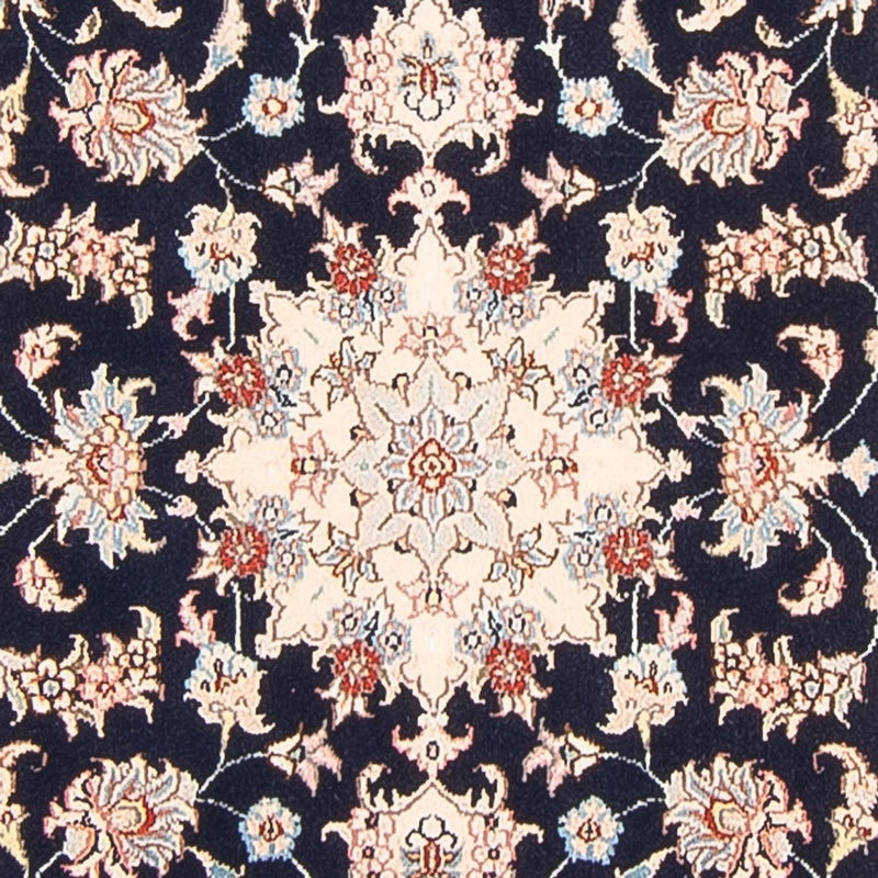 Läufer Perser - Täbriz - Royal - 295 x 81 cm - dunkelblau