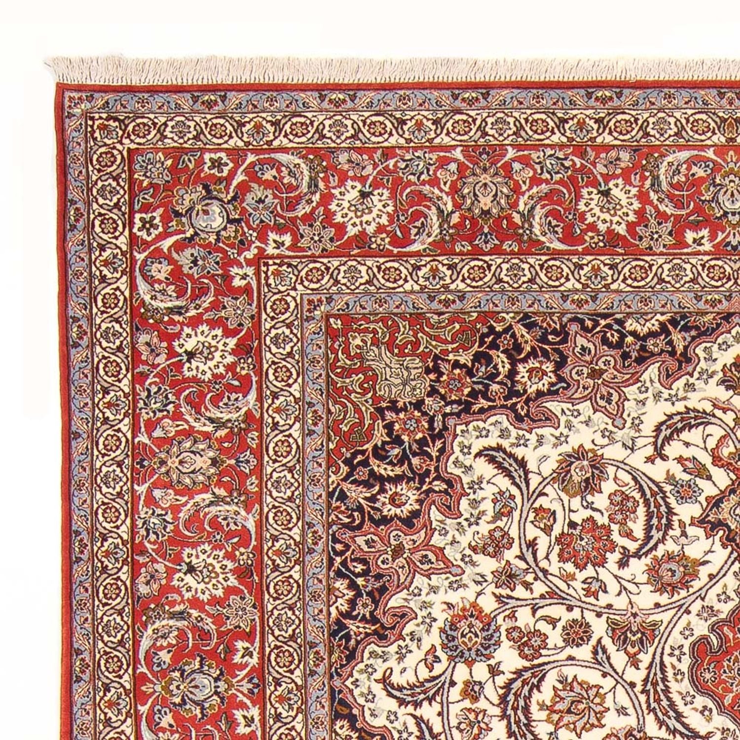 Perserteppich - Isfahan - Premium - 300 x 204 cm - creme