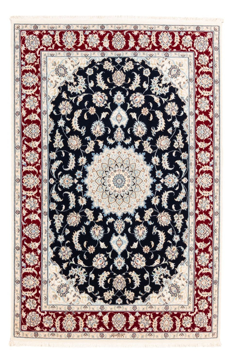 Perserteppich - Nain - Premium - 180 x 118 cm - dunkelblau