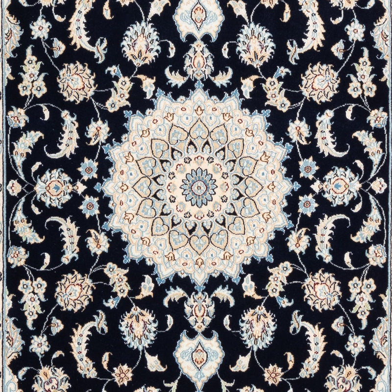 Perserteppich - Nain - Premium - 180 x 118 cm - dunkelblau