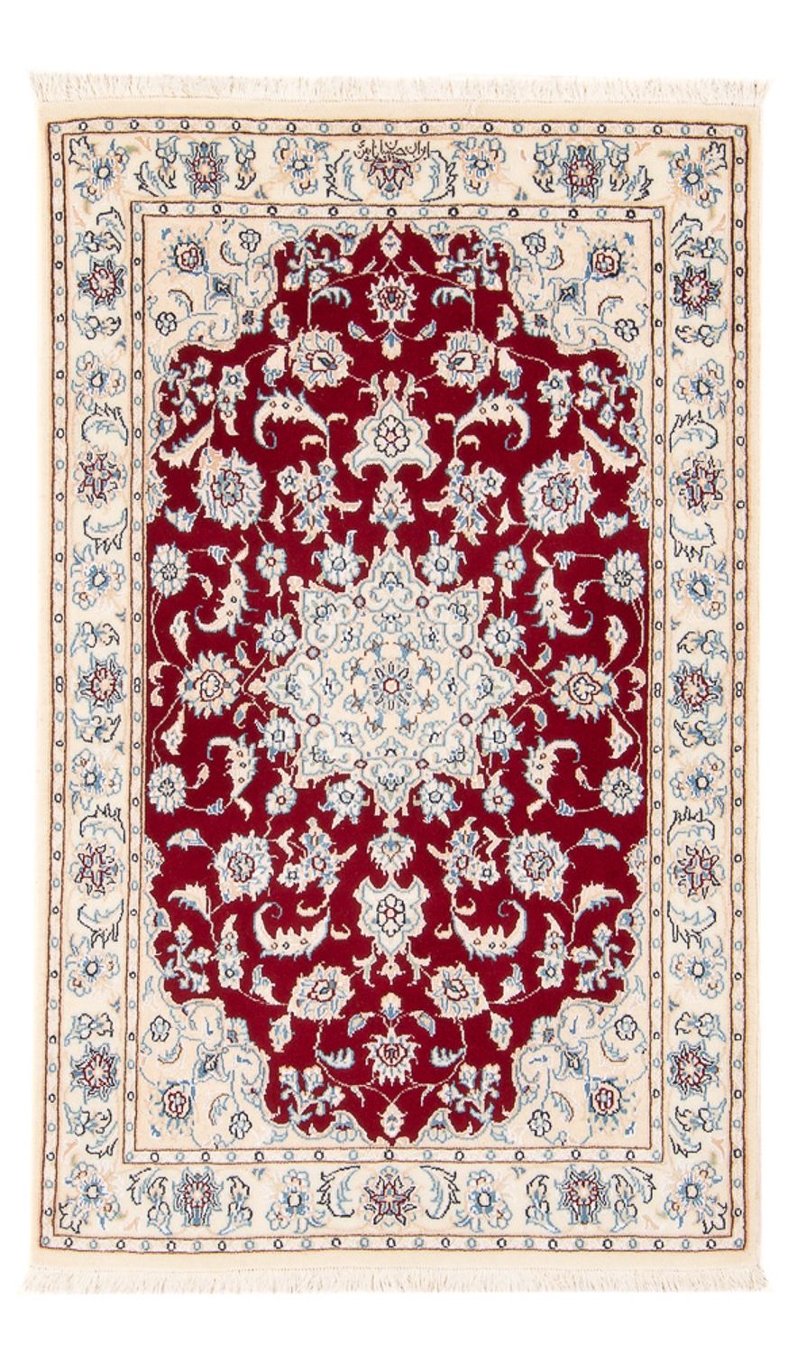 Perserteppich - Nain - Premium - 125 x 78 cm - rot