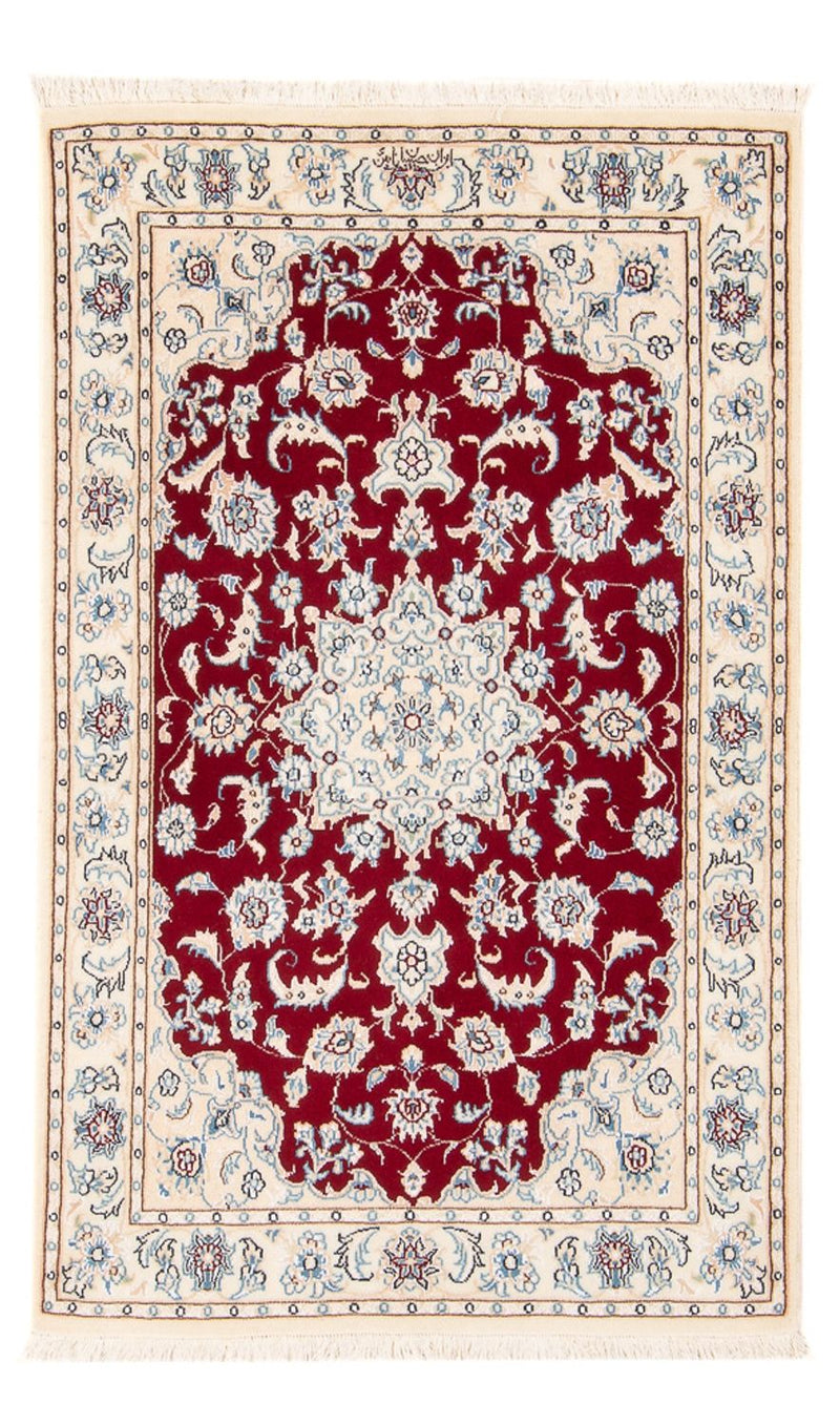 Perserteppich - Nain - Premium - 125 x 78 cm - rot