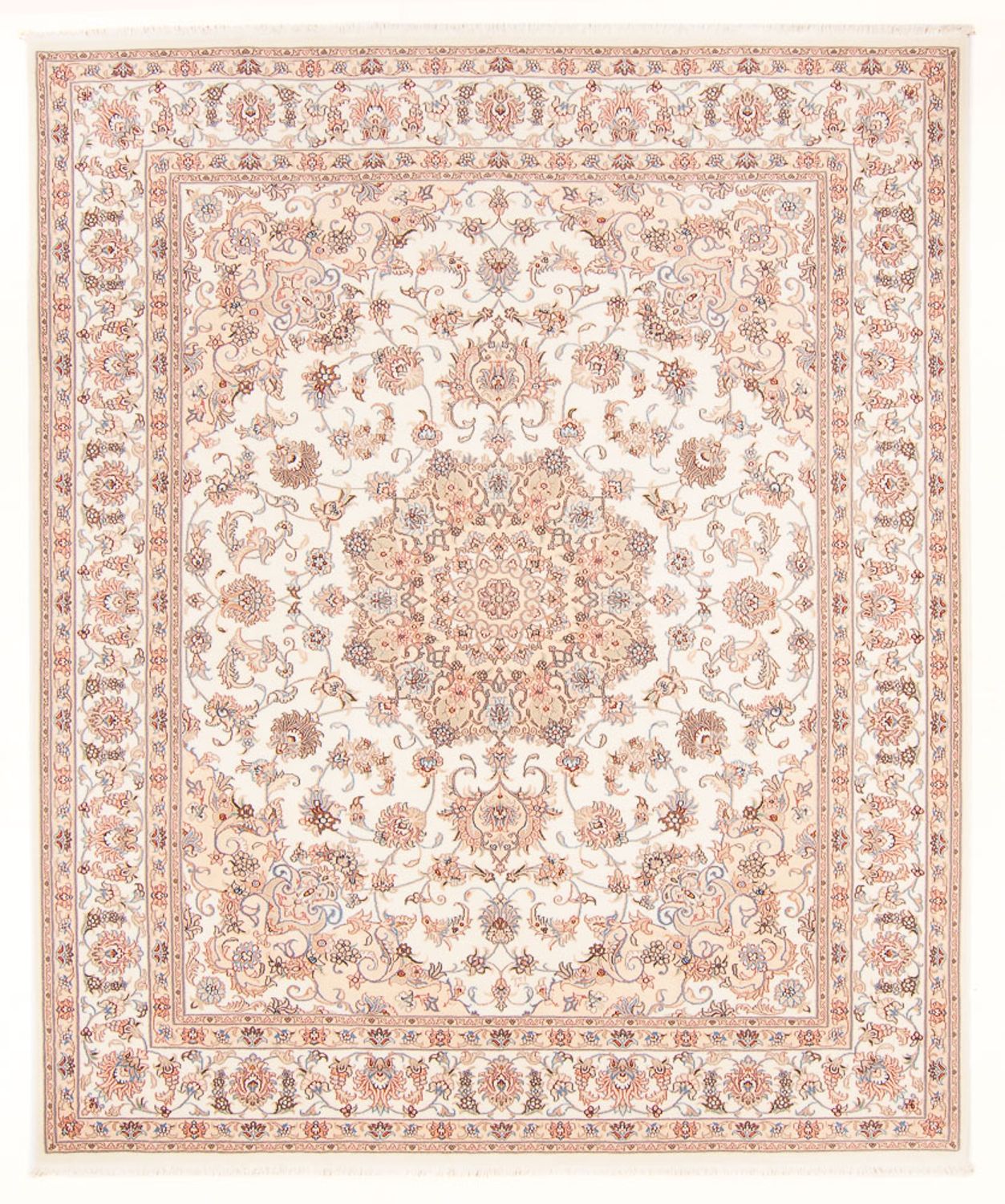 Perserteppich - Täbriz - Royal - 247 x 200 cm - creme