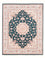 Perserteppich - Täbriz - Royal - 251 x 195 cm - grün