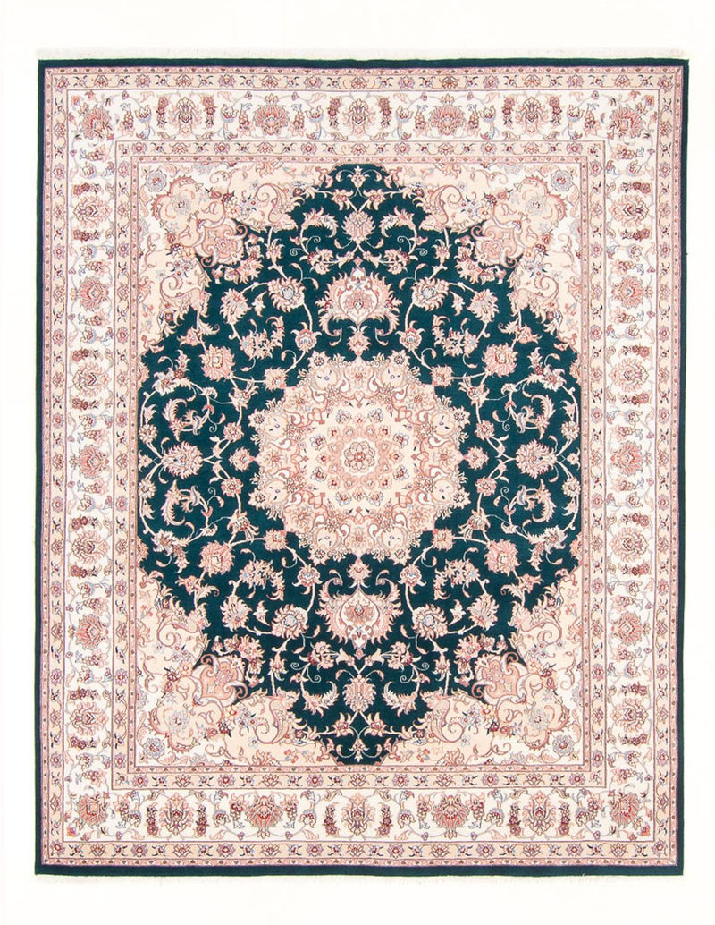 Perserteppich - Täbriz - Royal - 251 x 195 cm - grün