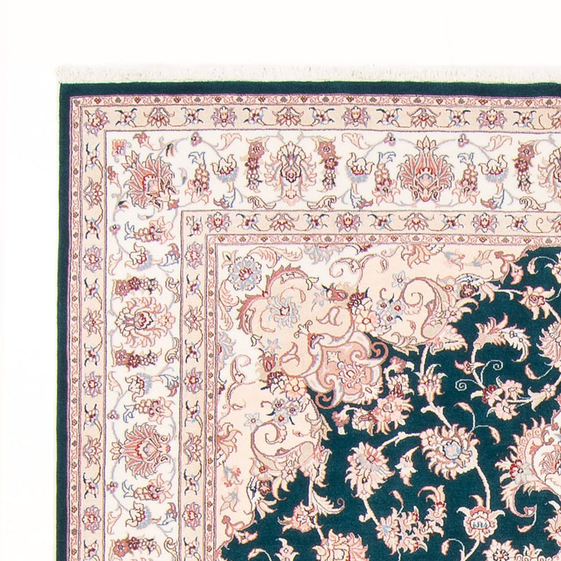 Perserteppich - Täbriz - Royal - 251 x 195 cm - grün