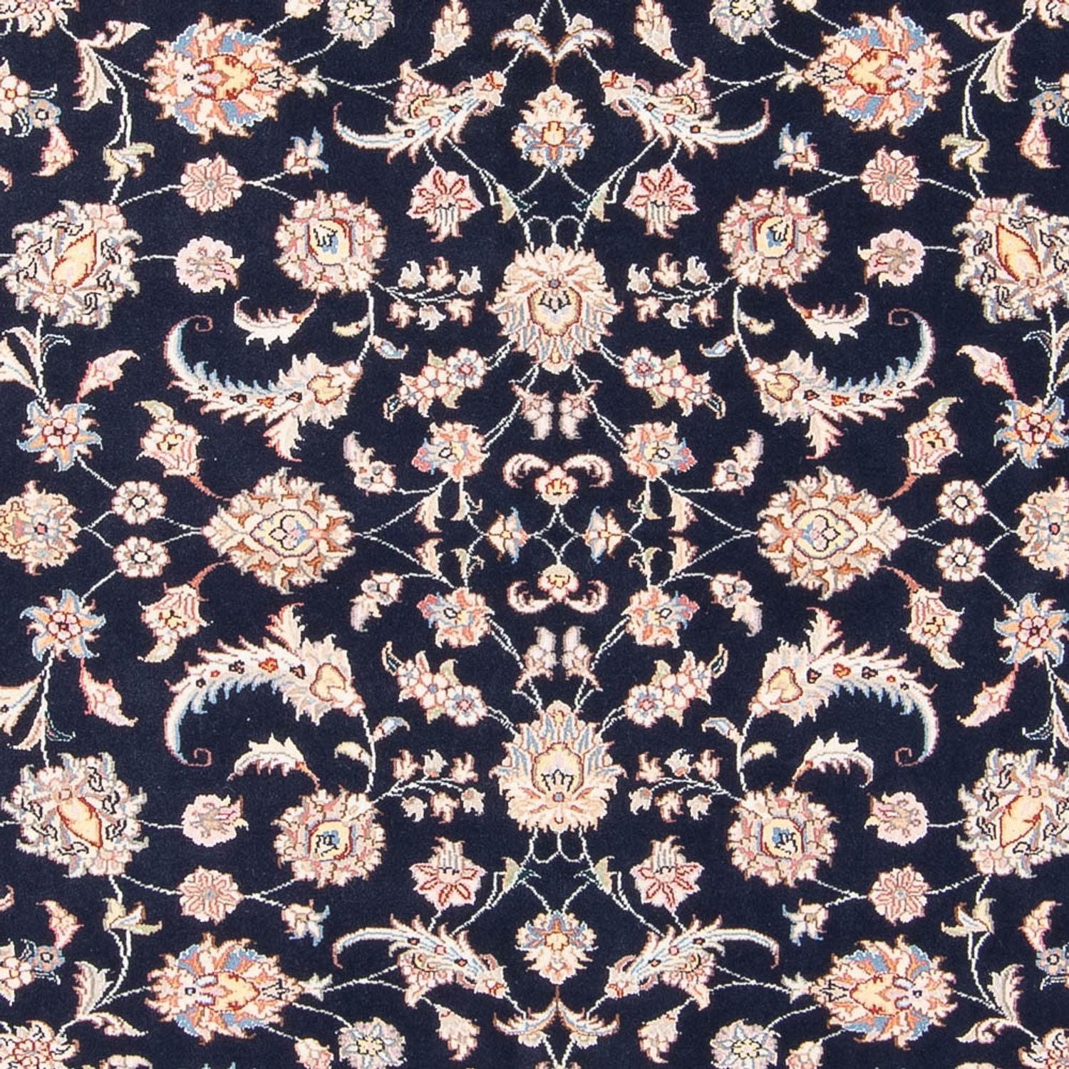 Perserteppich - Täbriz - Royal - 196 x 150 cm - dunkelblau
