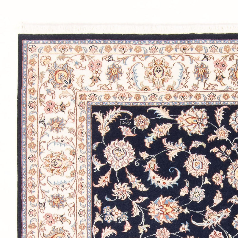 Perserteppich - Täbriz - Royal - 196 x 150 cm - dunkelblau